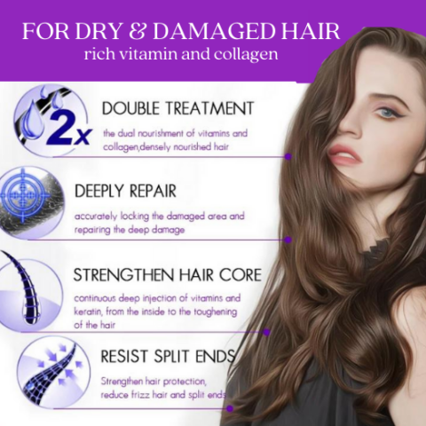 COLLAGEN SHAMPOO WITH VITAMIN E AND GRAPE ESSENCE